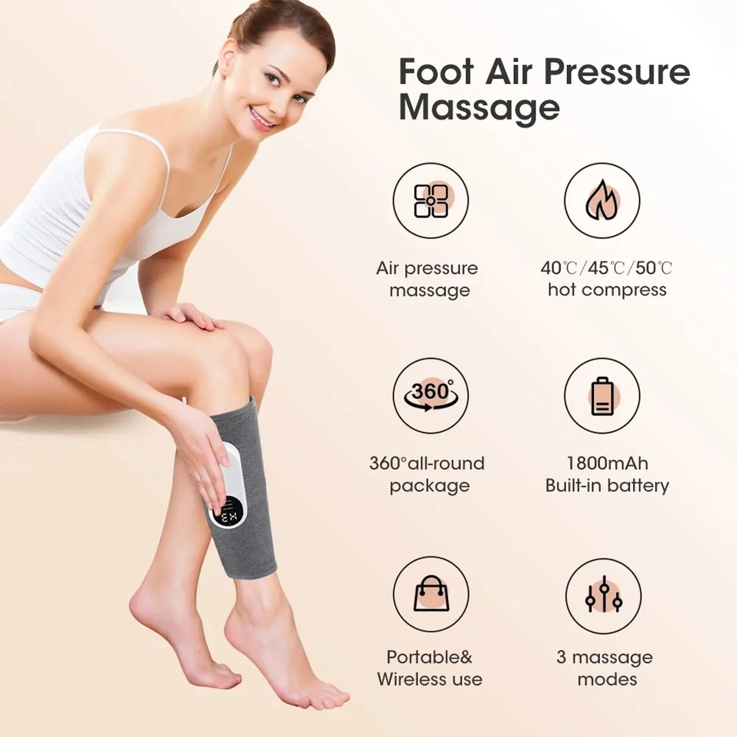 Single Cellora™ 3-in1 Leg Massager