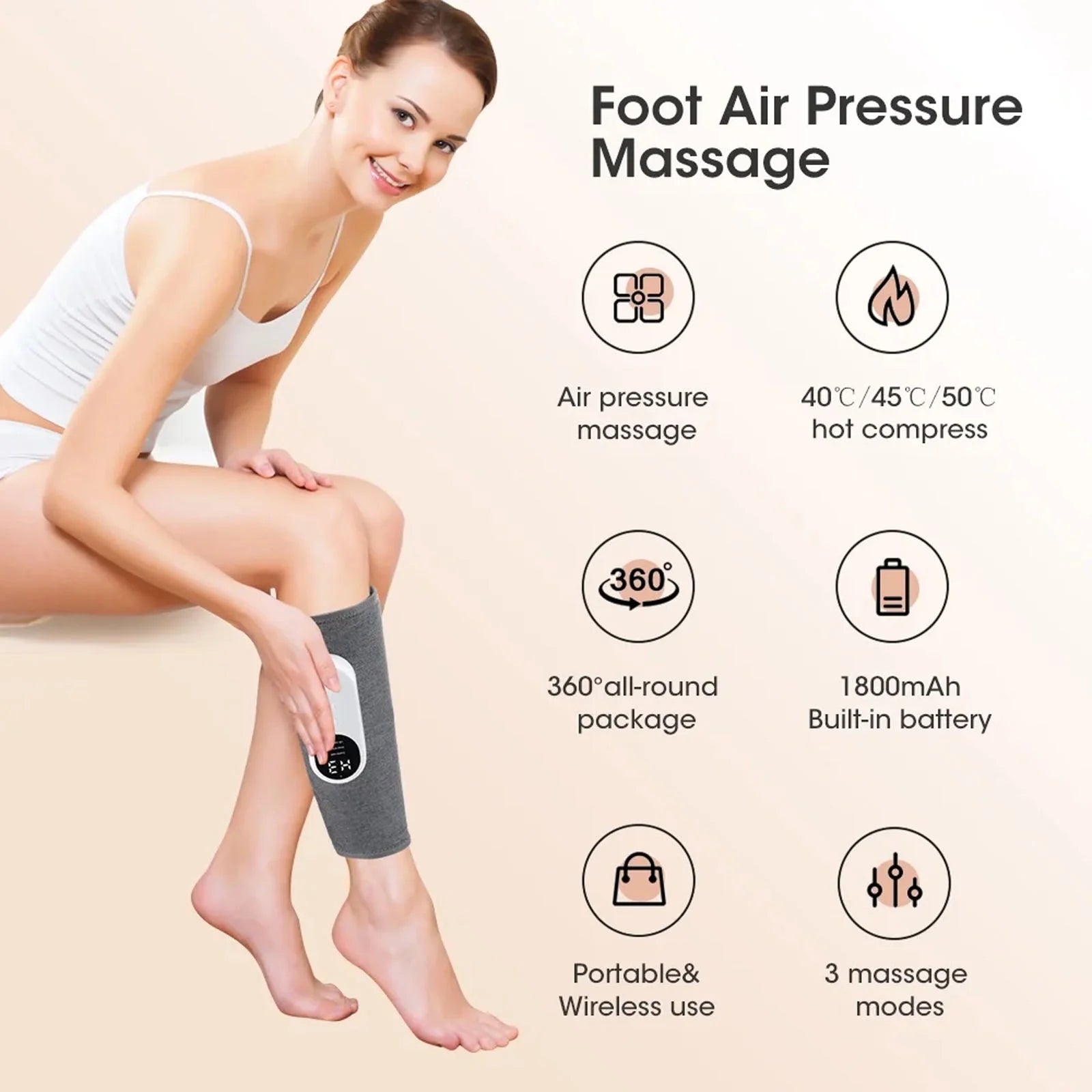 Single Cellora™ 3-in1 Leg Massager